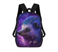 sinyumoney 3D Printed 17inch Outdoor Casual Daypack Cute Travel Kids School Backpack Cosmic Hedgehog Art Print-9 Fashion Casual Children Bags for Boys Elementary School
