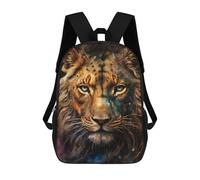 sinyumoney 3D Printed 17inch School Backpack Children's Backpack Dangerous Beauty Book Bags High Capacity Travel School Bags for Kids/Students/Adults