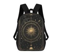 sinyumoney 3D Printed 17inch School Bag Celestial Radiance Kid's Backpack Bookbag Cute Rucksacks Fashion Casual Schoolbag for Kids for Girl Boy