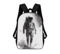 sinyumoney 3D Printed 17inch School Bag Lone Voyager Kid's Backpack Bookbag Cute Rucksacks Fashion Casual Schoolbag for Kids for Girl Boy