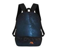 sinyumoney 3D Printed 17inch The Sky Is My Blanket Children's School Bags Rucksacks High Capacity Travel Kids School Bag Fashion Book Bags Boy Girl Back Pack