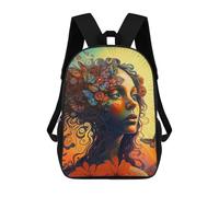 sinyumoney 3D Printed Backpack Butterfly Dreams -3 Children's School Bags Rucksacks High Capacity Travel Kids School Bag Fashion Book Bags Boy Girl Back Pack 17inch