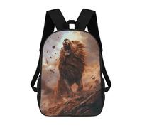 sinyumoney 3D Printed Backpack The Roaring Titan Children's School Bags Rucksacks High Capacity Travel Kids School Bag Fashion Book Bags Boy Girl Back Pack 17inch