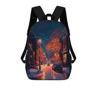 sinyumoney 3D Printed Children Backpacks Changing Seasons Rucksacks Backpacks Fashion Casual Daypack Cute Travel Bags Outdoor Casual Daypack for Boy And Girl