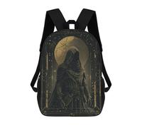 sinyumoney 3D Printed Children Backpacks Lunar Shade Rucksacks Backpacks Fashion Casual Daypack Cute Travel Bags Outdoor Casual Daypack for Boy And Girl