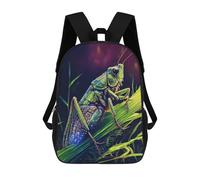 sinyumoney 3D Printed Children Backpacks The Jumping Grasshopper Rucksacks Backpacks Fashion Casual Daypack Cute Travel Bags Outdoor Casual Daypack for Boy And Girl