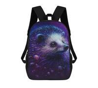 sinyumoney 3D Printed Children's 17inch Backpack Cosmic Hedgehog Art Print-21 Travel Lightweight School Bag Fashion Backpack for Kids School Students