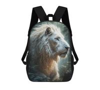 sinyumoney 3D Printed Children's 17inch School Bags Magic Creature Backpack Travel Lightweight Backpack Book Bags Kids Boys Girls School Bag