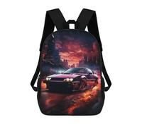 sinyumoney 3D Printed Children's Backpack Dive Into A Symphony Travel Lightweight School Bag Fashion School Backpack for Kids School Students 17inch