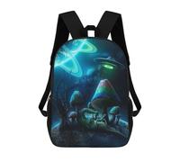 sinyumoney 3D Printed Children's School A Distant Planet Backpack High Capacity Travel Book Bags Fashion Rucksacks Kids School Casual Back Pack 17inch