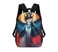 sinyumoney 3D Printed Children's School Backpack Gorgeous Goddess Lilith Book Bags High Capacity Travel School Bags for Kids/Students/Adults 17inch
