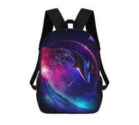 sinyumoney 3D Printed Children's School Be Free Backpack for Kids High Capacity Travel Fashion Rucksacks Kids School Bag Casual Back Pack 17inch