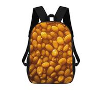 sinyumoney 3D Printed Children's School Fresh Corn Backpack High Capacity Travel Book Bags Fashion Rucksacks Kids School Casual Back Pack 17inch