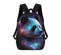 sinyumoney 3D Printed Cosmic Panda Art Print-13 School Backpack Book 17inch Bags Fashion Backpacks Large Capacity Backpack Children Travel Rucksacks