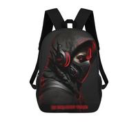 sinyumoney 3D Printed Dark Gaming Legend School Book Bags Fashion Kids Large Capacity Backpack Children School Bag Travel Rucksacks 17inch