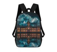 sinyumoney 3D Printed Dundee Morgan Academy School Bags Kids Backpacks Casual Fashion Backpacks Book Bags for Boys Elementary And Middle School Students 17inch