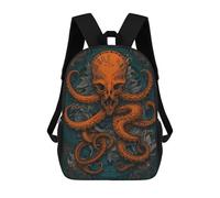 sinyumoney 3D Printed Hydra Enchanted Palace School Backpack for Kids Children's 17inch Backpacks Boy Girl Book Bags Kids School Bag