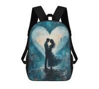 sinyumoney 3D Printed Ice Cold Love School Bag Boys Girls Children's 17inch Backpack School Backpack Casual Fashion Backpack for in School Or Travel