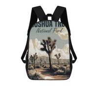 sinyumoney 3D Printed Joshua Tree National Park Children Backpacks Kids Cute School Backpack Outdoor Casual Daypack for Boys Middle School Students 17inch