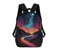 sinyumoney 3D Printed Kids School Backpack Colorful Earth 2 Children School Bag Travel Rucksacks Fashion Book Bags Large Capacity Backpack 17inch