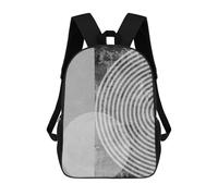 sinyumoney 3D Printed Kids School Backpack Conceptual Textures 07 Backpacks Fashion Casual Children Backpacks Outdoor Casual Daypack Cute Travel Bags 17inch