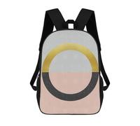 sinyumoney 3D Printed Kids School Backpack Illustration III Children School Bag Travel Rucksacks Fashion Book Bags Large Capacity Backpack 17inch