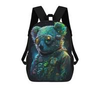 sinyumoney 3D Printed Kids School Backpack Koala Backpacks Fashion Casual Children Backpacks Outdoor Casual Daypack Cute Travel Bags 17inch