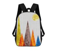 sinyumoney 3D Printed Kids School Backpack Landscape Collage 03 Backpacks Fashion Casual Children Backpacks Outdoor Casual Daypack Cute Travel Bags 17inch