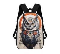 sinyumoney 3D Printed Kids School Backpack Lunar Oracle Backpacks Fashion Casual Children Backpacks Outdoor Casual Daypack Cute Travel Bags 17inch