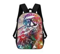 sinyumoney 3D Printed Kids School Backpack Scuba Diver Sport Art Backpacks Fashion Casual Children Backpacks Outdoor Casual Daypack Cute Travel Bags 17inch
