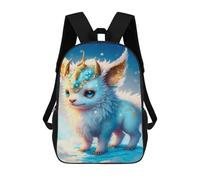 sinyumoney 3D Printed Magical Fantasy Creature Art Print -5 Children School Backpack Fashion Rucksack Casual Travel 17inch Backpacks Large Capacity Daypack for Boys Girls