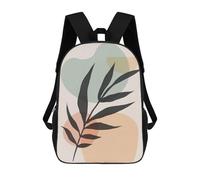 sinyumoney 3D Printed Minimalist Floral A59 School Bag Boys Girls Children's School Backpack Casual Fashion Backpack for in School Or Travel 17inch