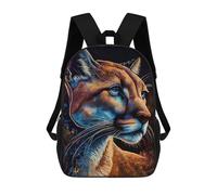 sinyumoney 3D Printed Painted Mountain Majesty Children's School Backpack for Kids High Capacity Travel Rucksacks Fashion Book Bags Kids School Bag Back Pack 17inch