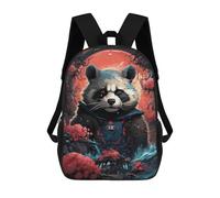 sinyumoney 3D Printed Panda in Space Suit School Backpack With Big Pockets for Kids, Children's Backpacks Book Bags Kids School Bag 17inch