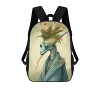 sinyumoney 3D Printed Praying Mantis Mythos Children Backpacks Kids Cute School Backpack Outdoor Casual Daypack for Boys Middle School Students 17inch