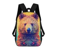 sinyumoney 3D Printed Quokka Color Children's School Backpack for Kids High Capacity Travel Rucksacks Fashion Book Bags Kids School Bag Back Pack 17inch