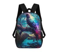 sinyumoney 3D Printed Rebirth School Bag Boys Girls Children's School Backpack Casual Fashion Backpack for in School Or Travel 17inch