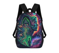 sinyumoney 3D Printed School Bag Dreamscape -4 Kid's Backpack Bookbag Cute Rucksacks Waterproof Fashion Casual Schoolbag for Kids 17inch