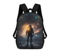 sinyumoney 3D Printed Soldier School Backpack for Kids Children's 17inch Backpacks Boy Girl Book Bags Kids School Bag