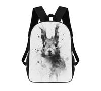 sinyumoney 3D Printed Squirrel Beauty Watercolor School Bag Boys Girls Children's School Backpack Casual Fashion Backpack for in School Or Travel 17inch