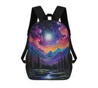 sinyumoney 3D Printed The Brightest Star Children Backpacks Kids Cute School Backpack Outdoor Casual Daypack for Boys Middle School Students 17inch
