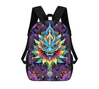 sinyumoney 3D Printed Vibrant Dragon Ballet Children Backpacks Kids Cute School Backpack Outdoor Casual Daypack for Boys Middle School Students 17inch