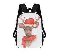 sinyumoney 3D Printed Watercolor And Color Penci Children Backpacks Kids Cute School Backpack Outdoor Casual Daypack for Boys Middle School Students 17inch