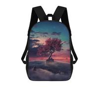 sinyumoney 3D Printing Dreams 2 Children School Backpacks Boys Bookbags Big Capacity Bookbag Travel Backpack Daypacks 17inch