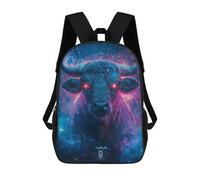 sinyumoney 3D Printing Taurus Zodiac Sign Children School Backpacks Boys Bookbags Big Capacity Bookbag Travel Backpack Daypacks 17inch