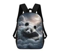 sinyumoney 3D Sleeping Panda in Clouds -3 Kid's Backpack Waterproof 17inch School Bag Cute Rucksacks Fashion Casual Schoolbag for Kids for Girl Boy School