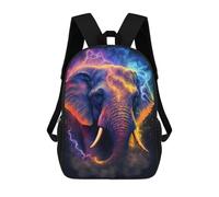 sinyumoney 3D Star Elephant Printing Daypacks Kids Casual Backpack Knapsack High Capacity Rucksack Travel Laptop Book Bag 17inch