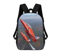 sinyumoney 3D Team British School Backpack Student Casual Backpack For Kid's Children's Daypack Bookbag Hiking Sports Outdoor Work Travel Laptop Bag 17inch