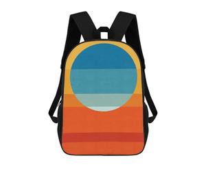 sinyumoney 4Girls Abstraction G Backpack 3D Printed Boy School Backpack Casual Daypack Lightweight Rucksack for Middle School Students 17inch