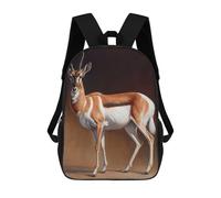 sinyumoney 4Girls American Bighorn Sheep Backpack 3D Printed Boy School Backpack Casual Daypack Lightweight Rucksack for Middle School Students 17inch